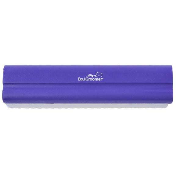 EquiGroomer 8 Inch Grooming Comb – Black Undercoat Trimmer, Smooth Shedding Tool