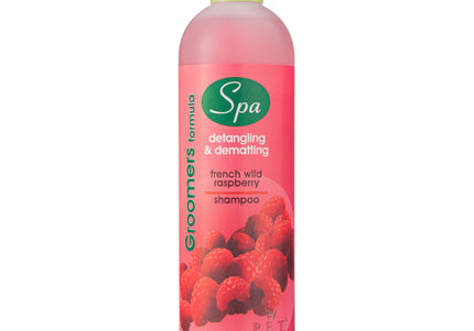 Pet Silk Spa Formula French Wild Raspberry Shampoo – Moisturizing Concentrate, Easy Combing, 473ml