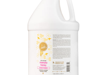Pet Silk New Zealand Manuka Honey Conditioner – Moisturizing Soothing Formula, Concentrate 1:16, 3.8L