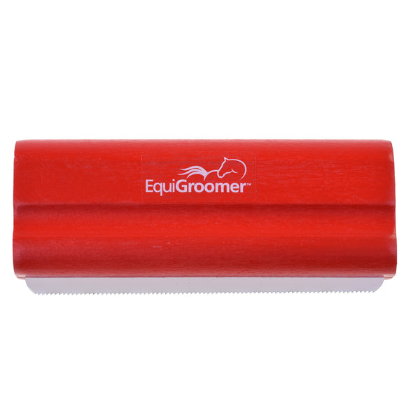 EasyGroomer 5-Inch Small Grooming Comb – Red, Precision Undercoat Remover, Lightweight Design