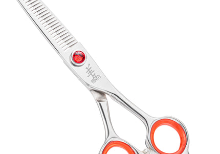 Yento Prime 6" Thinning Shears – Professional Single-Sided Scissors with 30 Teeth, Precision Cut