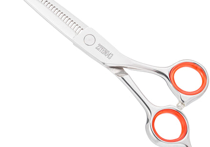 Yento Prime 6" Thinning Shears – Professional Single-Sided Scissors with 30 Teeth, Precision Cut