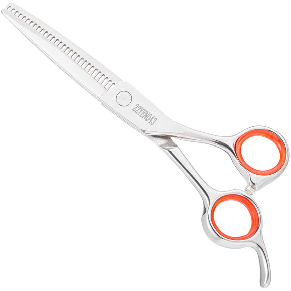 Yento Prime 6" Thinning Shears – Professional Single-Sided Scissors with 30 Teeth, Precision Cut