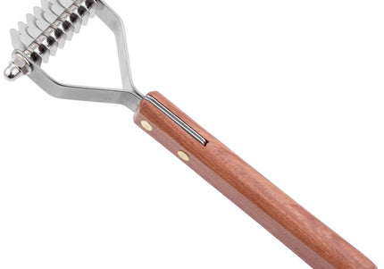 Show Tech Hook Trimmer – 8 Teeth, 5mm Tooth Spacing, Precision Dematting Tool