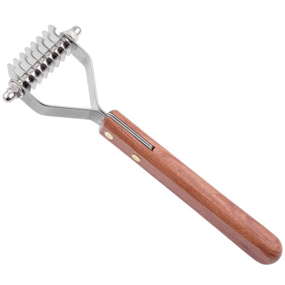 Show Tech Hook Trimmer – 8 Teeth, 5mm Tooth Spacing, Precision Dematting Tool