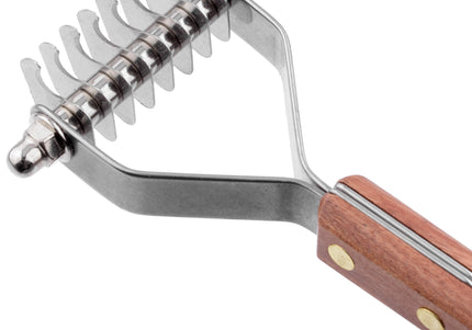 Show Tech Hook Trimmer – 8 Teeth, 5mm Tooth Spacing, Precision Dematting Tool