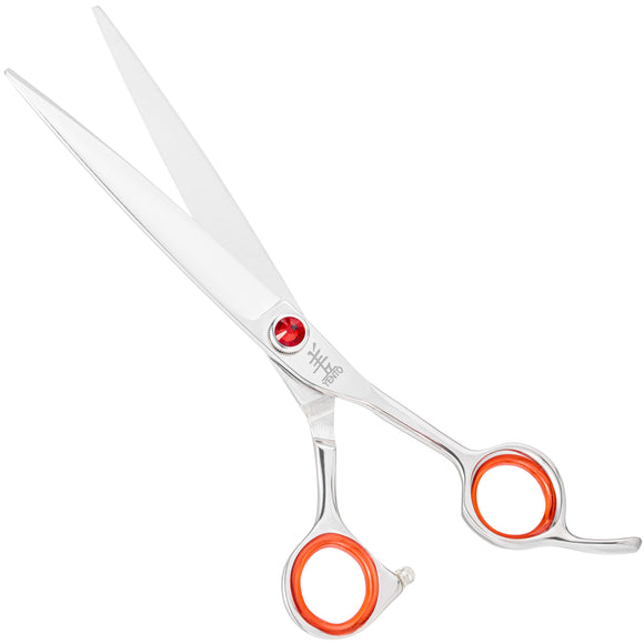 Yento Prime Straight Scissors – 7" Japanese Steel, Professional Precision Grooming Tool