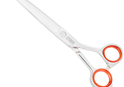Yento Prime Straight Scissors – 7" Japanese Steel, Professional Precision Grooming Tool