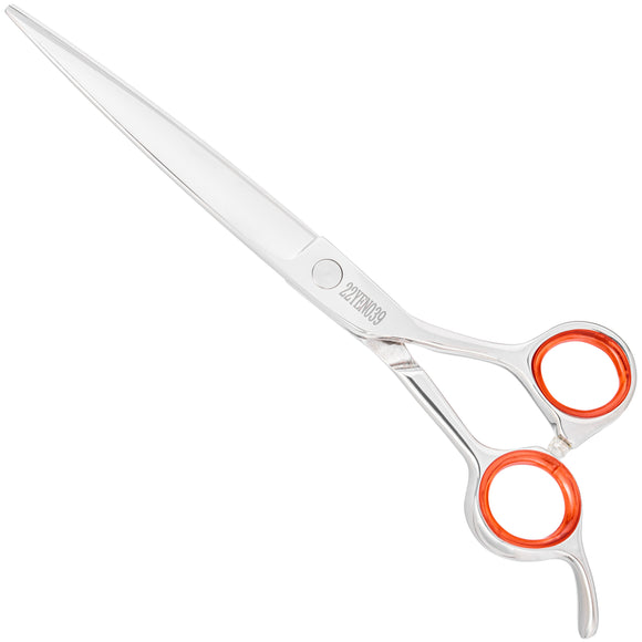 Yento Prime Straight Scissors – 7" Japanese Steel, Professional Precision Grooming Tool