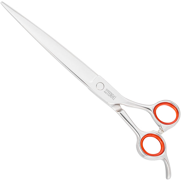 Yento Prime Straight Scissors – 7" Japanese Steel, Professional Precision Grooming Tool