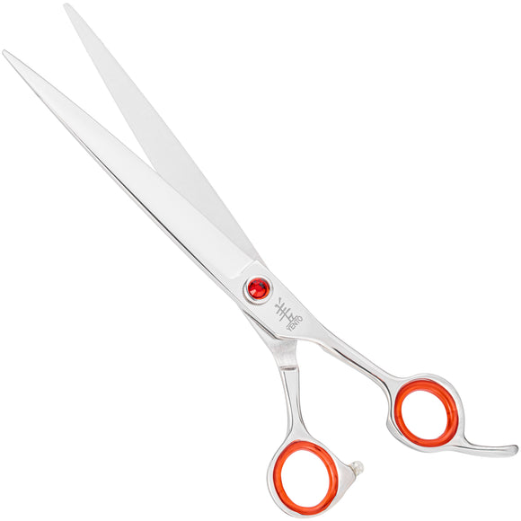 Yento Prime Straight Scissors – 7" Japanese Steel, Professional Precision Grooming Tool
