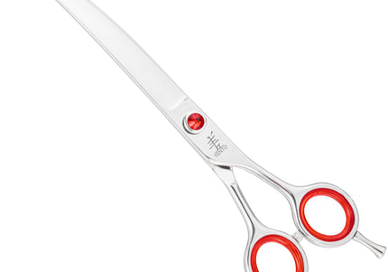 Yento Prime Curved Scissors – 7" Japanese Steel, Precision Professional Grooming Tool