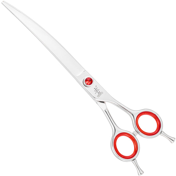 Yento Prime Curved Scissors – 7" Japanese Steel, Precision Professional Grooming Tool