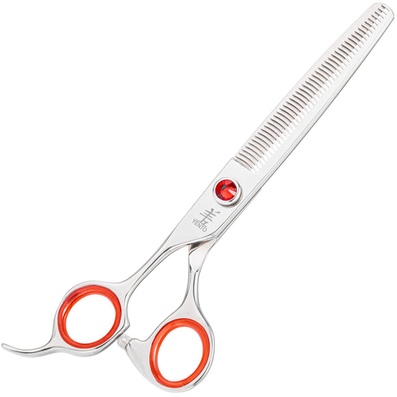 Yento Prime Lefty Thinning Shears 6.5" – Single-Sided, 48-Tooth, Professional Left-Handed Design