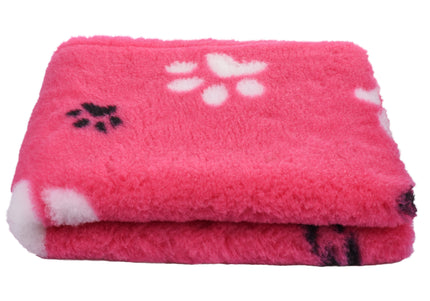 DryBed A+ Anti-Slip Grooming Bed – Soft Pink and White, 100x75cm, Durable Comfort