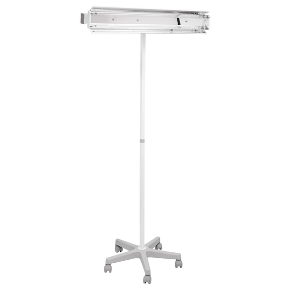NBV Germicidal UV Lamp on Stand – Dual 30W Tubes, Mobile Disinfection Unit