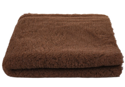DryBed A+ Anti-Slip Grooming Bed – Brown, 150x100cm, Soft and Durable
