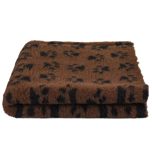 Blovi DryBed A Anti-Slip Grooming Bed – Brown and Black, 150x150cm, Durable Comfort