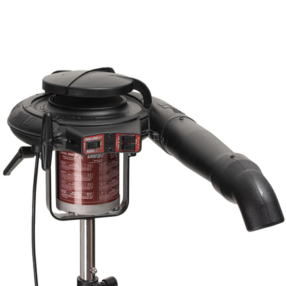 Double K ChallengAir 9000 II Stand Dryer – Professional Rotary Dryer with Adjustable Stand and Accessory Kit