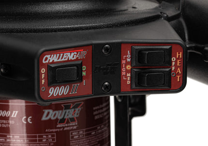 Double K ChallengAir 9000 II Stand Dryer – Professional Rotary Dryer with Adjustable Stand and Accessory Kit
