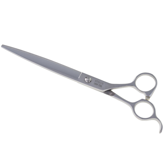 Shernbao Three Star Straight 7.5" Grooming Scissors – Ergonomic Handle, Precision Cutting