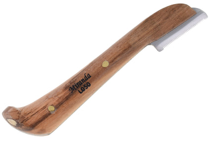 Miranda Classic Coarse Trimmer – Medium Left-Handed, Comfortable Wooden Handle, Professional Quality