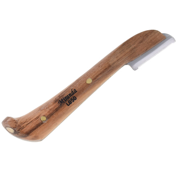 Miranda Classic Coarse Trimmer – Medium Left-Handed, Comfortable Wooden Handle, Professional Quality