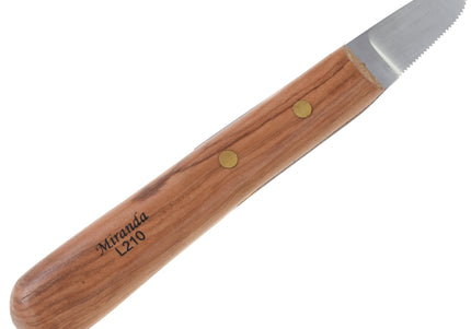 Miranda Stripping Knife – Classic Left-Handed Undercoat Remover with Precision Blade