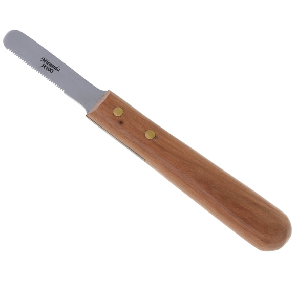 Miranda Stripping Knife – Classic Right-Handed Trimmer with Very Fine Tooth Spacing
