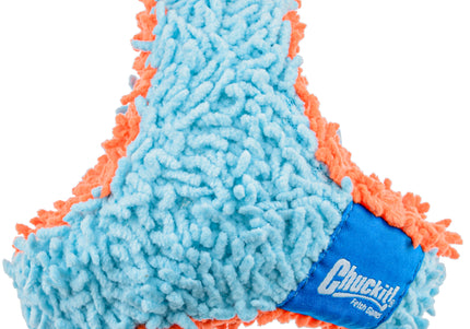 Chuckit! Indoor Tumbler 9cm – Soft Durable Dog Toy with Quiet Bounce Design