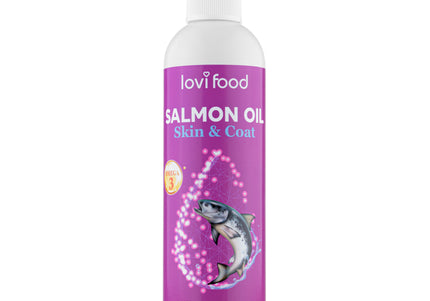 Lovi Food Pure Salmon Oil – Rich Omega-3 EPA DHA Supplement, 250ml Bottle