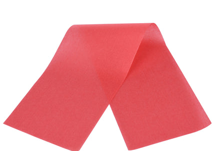 Kadock Japanese Rice Paper Curlers – Red, 100 Pack, Gentle Curling Sheets for Coats