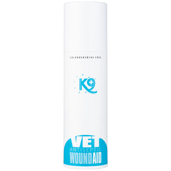 K9 Vet Wound Aid Antibacterial Cream – Fast-Healing Formula for Minor Wounds and Skin Irritations, 250ml