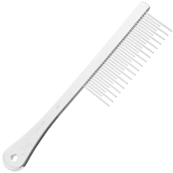 Spratts No. 68 Grooming Comb – Mixed Tooth Length, Versatile Detangling Tool
