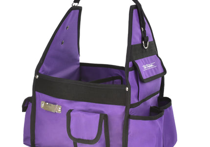 Chris Christensen Large Side Tote Bag – Spacious Purple Organizer for Grooming Tools and Accessories