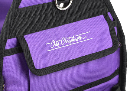 Chris Christensen Large Side Tote Bag – Spacious Purple Organizer for Grooming Tools and Accessories