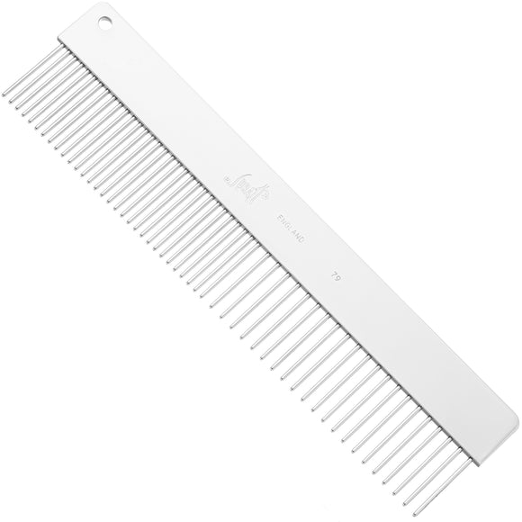 Spratts Comb No. 79 – Mixed Gauge Grooming Comb with Fine and Coarse Teeth