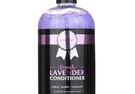 Show Premium French Lavender Conditioner 500ml – Concentrated Formula with Lavender Oil, Suitable for All Coat Types