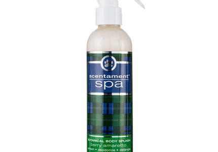 Best Shot Scentament Spa Berry Amaretto Spray 236ml – Antistatic Fragrance Conditioner, Cherry Almond Scent, Eases Combing