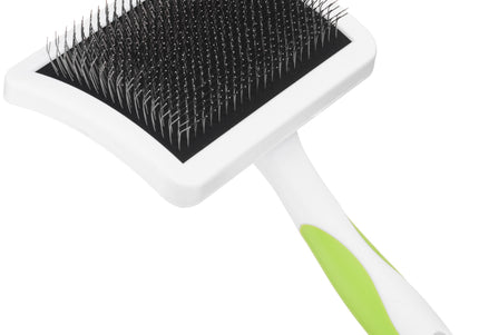 Andis Large Slicker Brush – Wide Head, Gentle Bristles, Premium Coat Care Tool