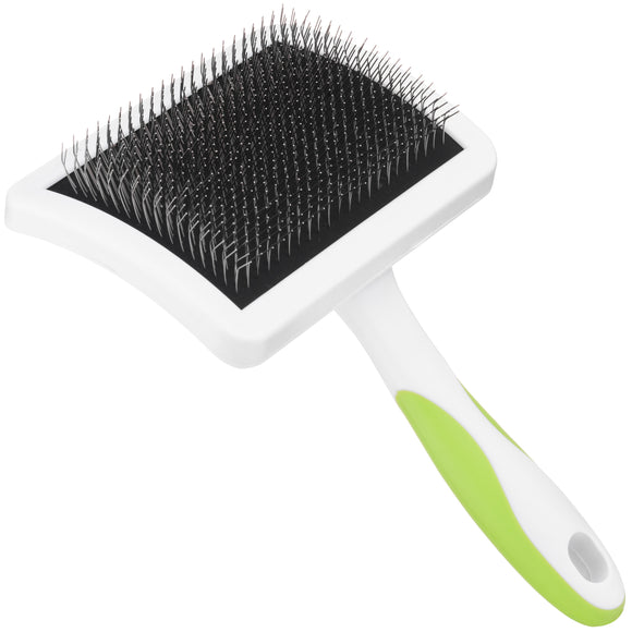 Andis Large Slicker Brush – Wide Head, Gentle Bristles, Premium Coat Care Tool