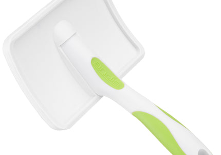 Andis Large Slicker Brush – Wide Head, Gentle Bristles, Premium Coat Care Tool