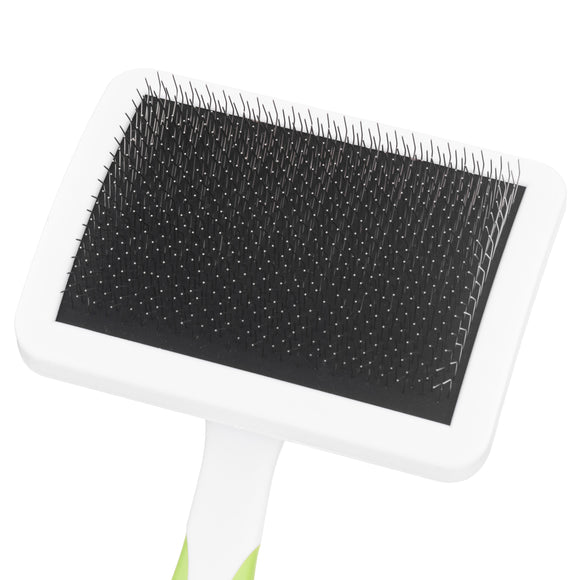 Andis Large Slicker Brush – Wide Head, Gentle Bristles, Premium Coat Care Tool