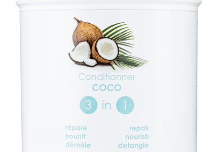 Diamex Coco Bio Conditioner – Ultra-Nourishing Concentrated Hair Mask with Coconut Oil, 800ml