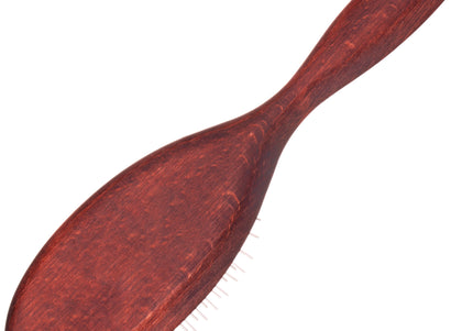 Maxi Pin Large Oval Grooming Brush – Short 20mm Pins, Ideal for Long and Medium Hair