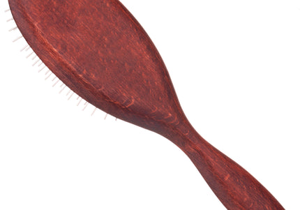 Maxi Pin Large Oval Grooming Brush – Short 20mm Pins, Ideal for Long and Medium Hair