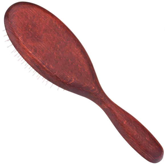 Maxi Pin Large Oval Grooming Brush – Short 20mm Pins, Ideal for Long and Medium Hair