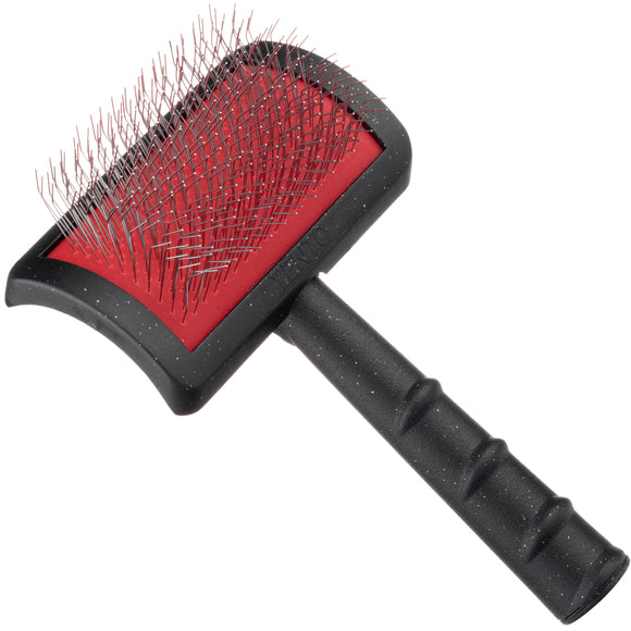Yento Mega Pin Brush Medium – Soft Long Needle Grooming Brush, Gentle Detangling