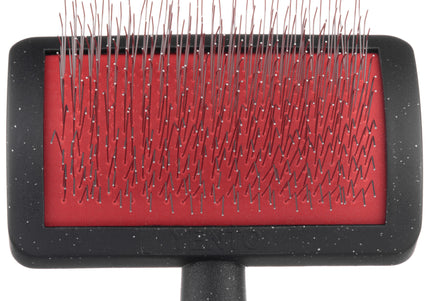 Yento Mega Pin Brush Medium – Soft Long Needle Grooming Brush, Gentle Detangling