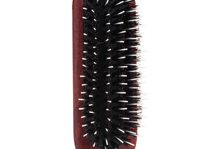 Maxi Pin Narrow Elongated Grooming Brush – Natural Bristles and Nylon Blend